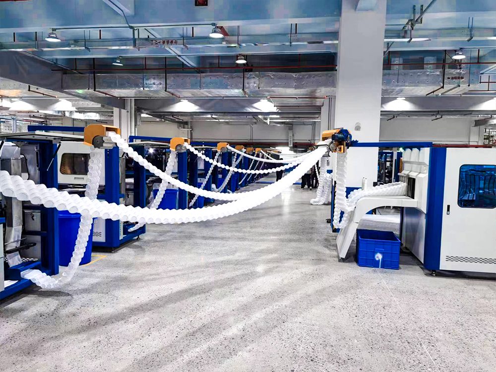 Application réelle de la machinerie Yulun en grande usine