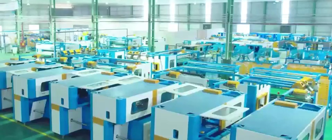 Atelier de production de printemps à Yulun Machinery